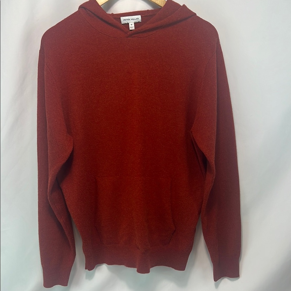 Peter Millar Rust Hoodie